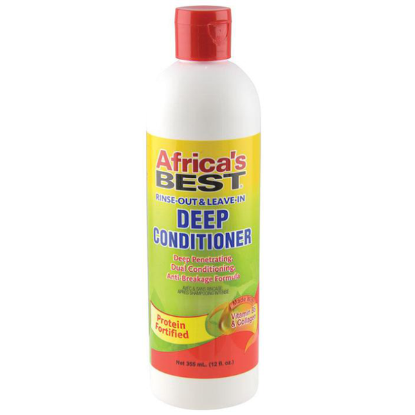 RINSE OUT & LEAVE IN DEEP CONDITIONER 12oz