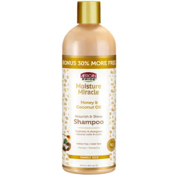 Moisture MIRACLE HONEY & COCONUT SHAMPOO 16oz