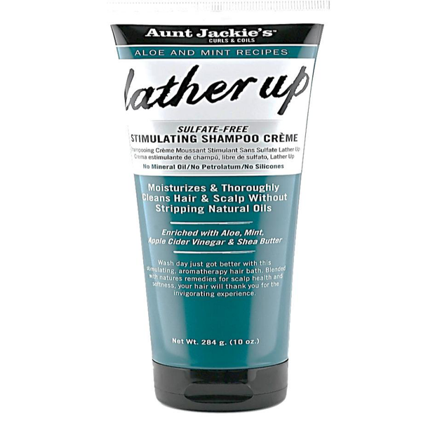 ALOE & MINT LATHER UP SUL FREE SHAMPOO CREME 10oz
