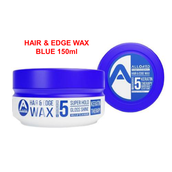 HAIR & EDGE WAX BLUE 150ml