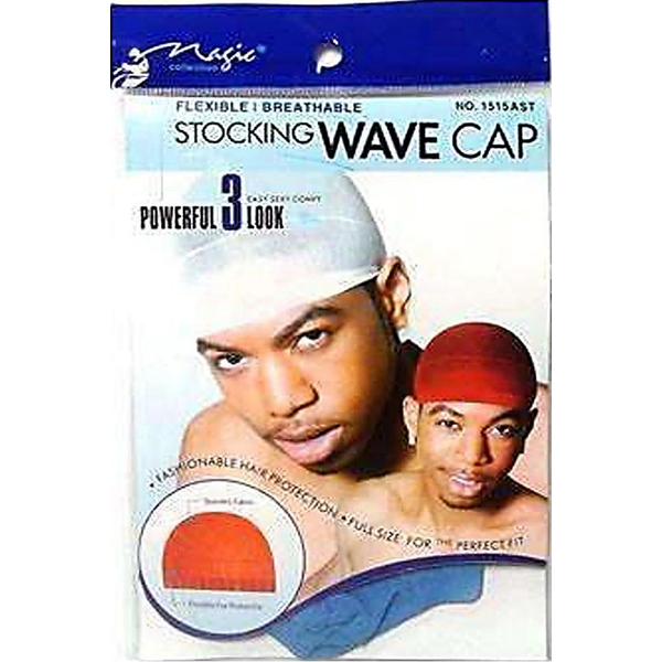 MAGIC STOCKING WAVE CAP ASSORTED (1X12pcs PACK)