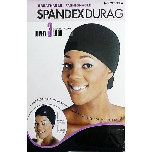 MAGIC BREATHABLE SPANDEX DURAG (1X12pcs PACK)