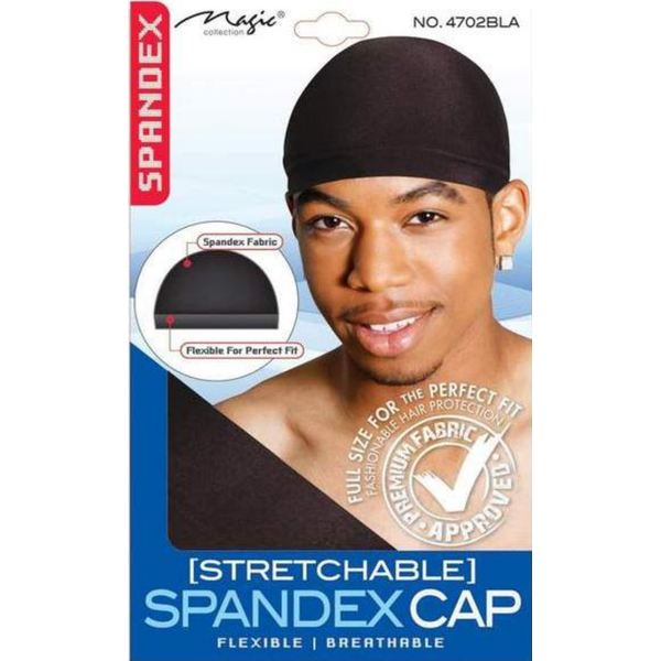 MAGIC STRETCHABLE SPANDEX CAP (1X12pcs PACK)