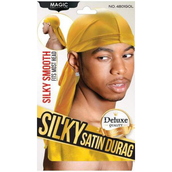 SILKY SATIN-DURAG GOLD (1X12pcs PACK)