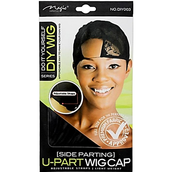 SIDE PARTING U-PART WIGCAP (1X12pcs PACK)