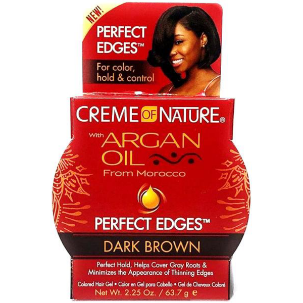 Argan Oil Perfect Edges Dark Brown 2.25oz