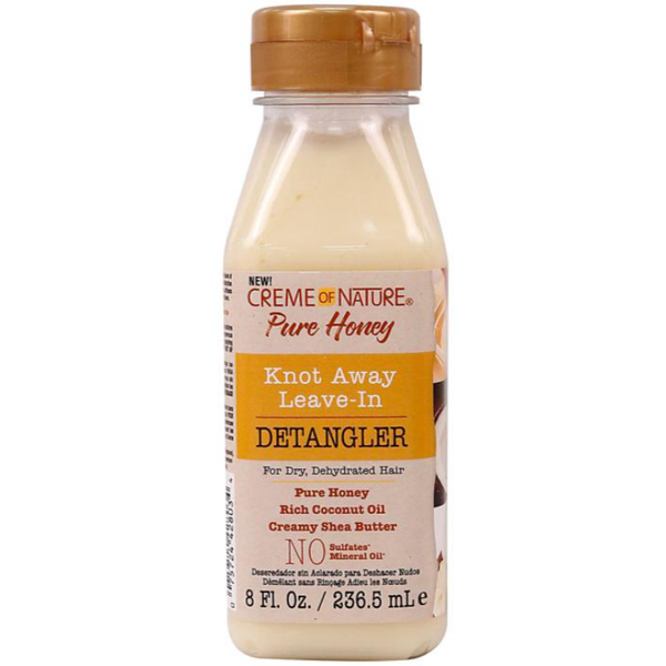 Pure Honey Knot Away Leave In Detangler 8oz