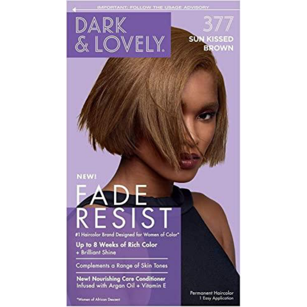 Hair dye 377 Sun Kissed Brown