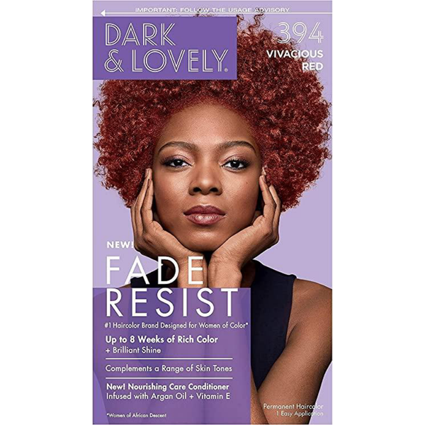 Hair dye 394 Vivacious Red