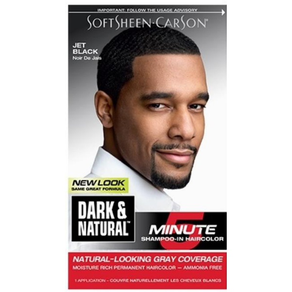 Men’s Hair Colour Jet Black