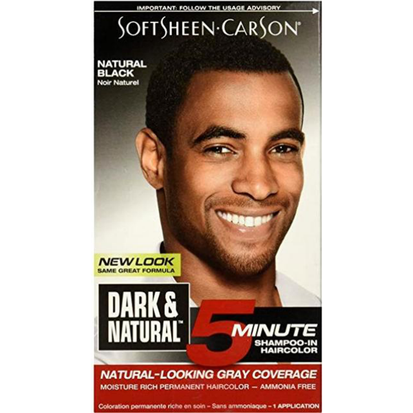 Men’s Hair Colour Natural Black