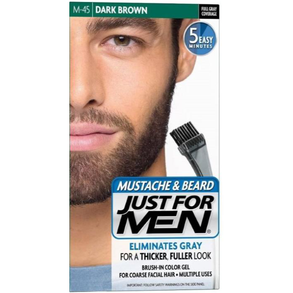 Mustache & Beard Dark Brown