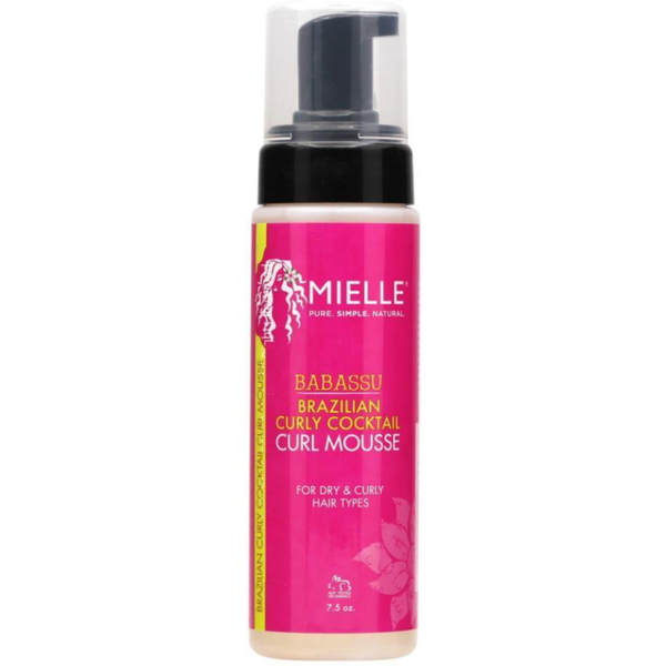 BABASSU BRAZILIAN CURLY COCKTAIL CURL MOUSSE 8oz
