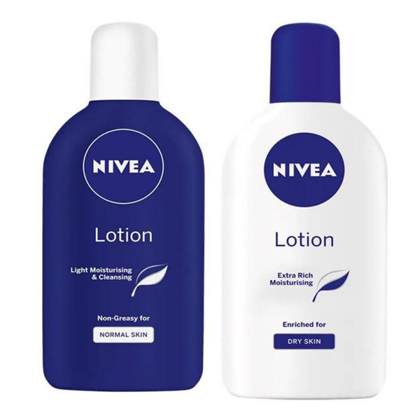 NIVEA LOTION EXTRA RICH MOISTURISING FOR DRY SKIN 250ML WHITE BOTTLE ( 6 PACK )