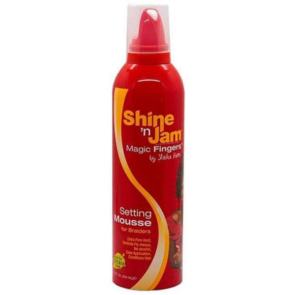 SHINE N JAM MAGIC FINGER MOUSSE 12oz