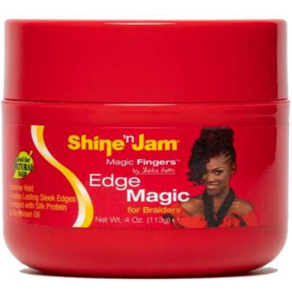 SHINE N JAM MAGIC FINGERS Edge Control 4oz