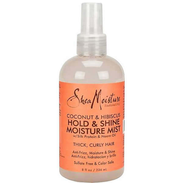 COCONUT & HIBISCUS HOLD & SHINE MOISTURE MIST 8oz