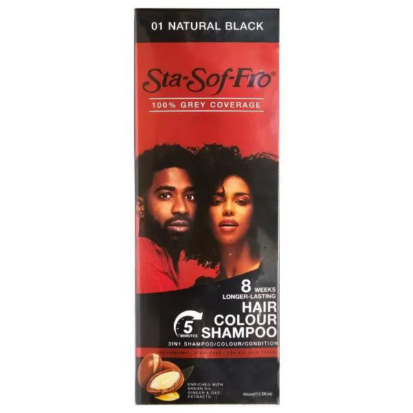 400ML BOTTLE - NATURAL BLACK
