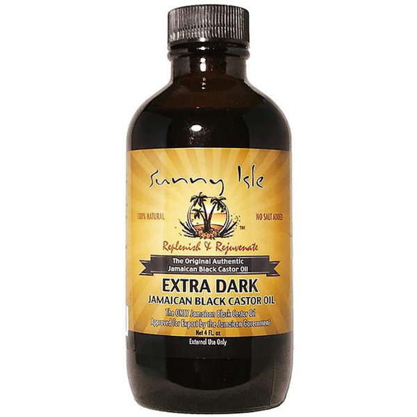 EXTRA DARK JAMAICAN BLACK CASTOR OIL 4oz