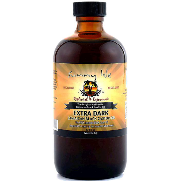 EXTRA DARK JAMAICAN BLACK CASTOR OIL 8oz