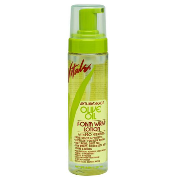 VITALE OLIVE OIL FOAM WRAP LOTION 8oz
