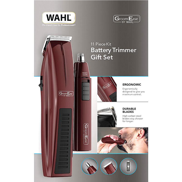 GROOMEASE BATTERY TRIMMER GIFT SET #5537-701