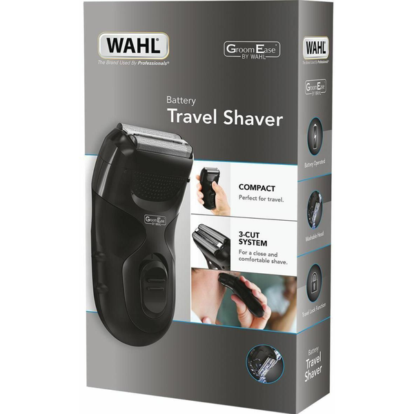GROOMEASE BATTERY TRAVEL SHAVER #7066-017