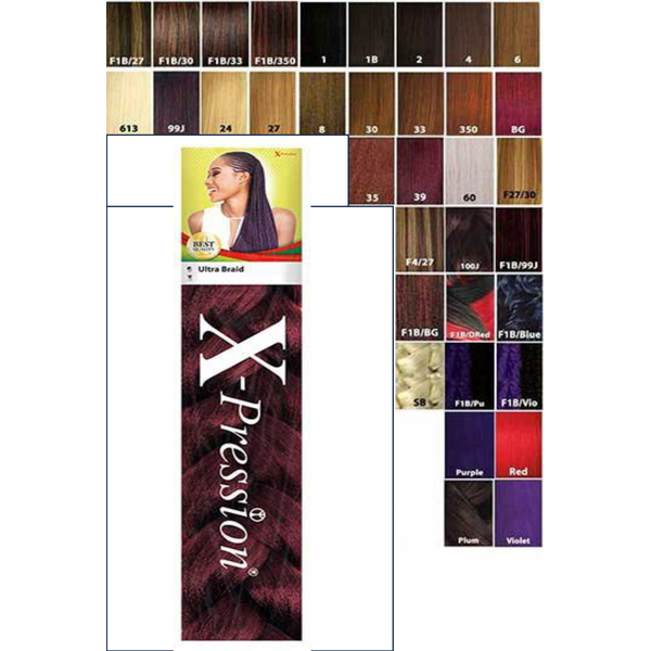 X-Pression Ultra Braid #1 X-Pression Ultra Braid #1B